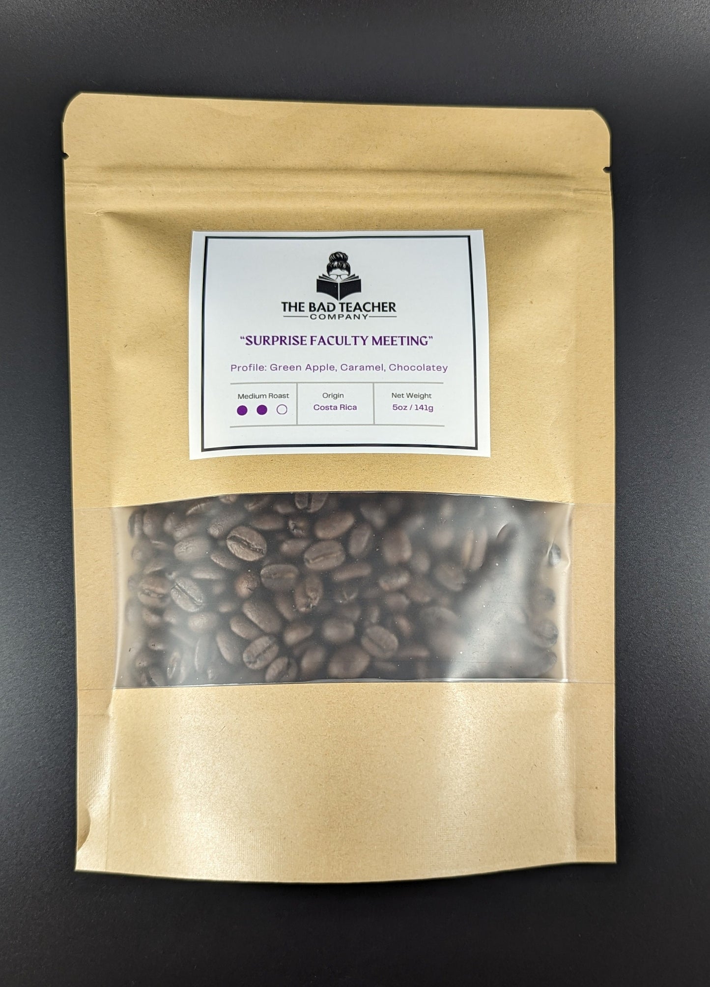 Surprise Faculty Meeting- Costa Rica Coffee, Whole Bean Coffee