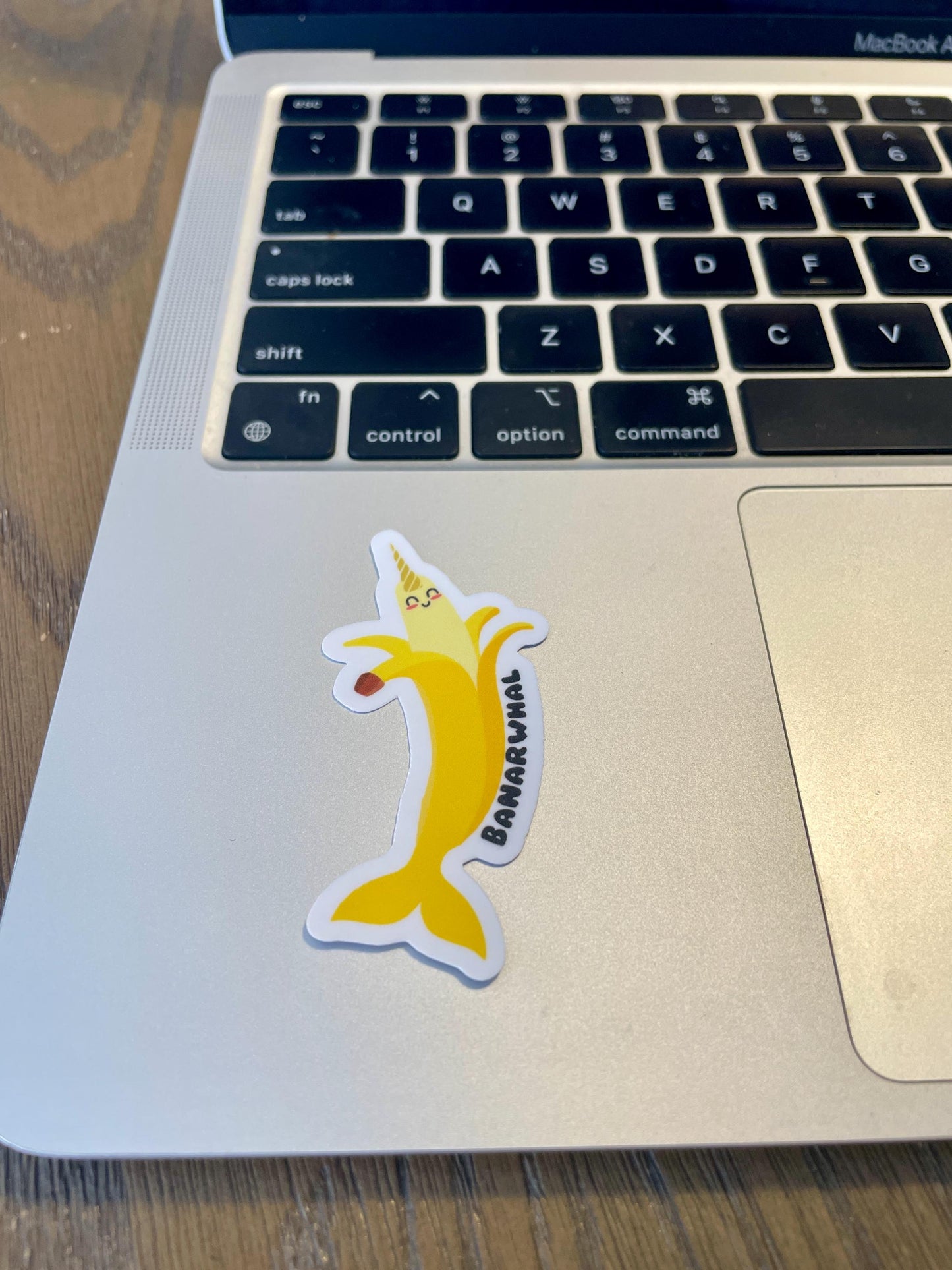 Banarwhal Vinyl Sticker
