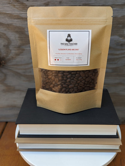 Lesson Plans Are Due- Vienna Roast, Whole Bean Coffee