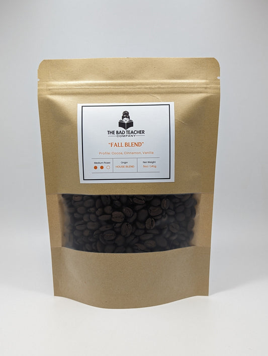 Fall Blend-Cinnamon Vanilla Flavored, Whole Bean Coffee