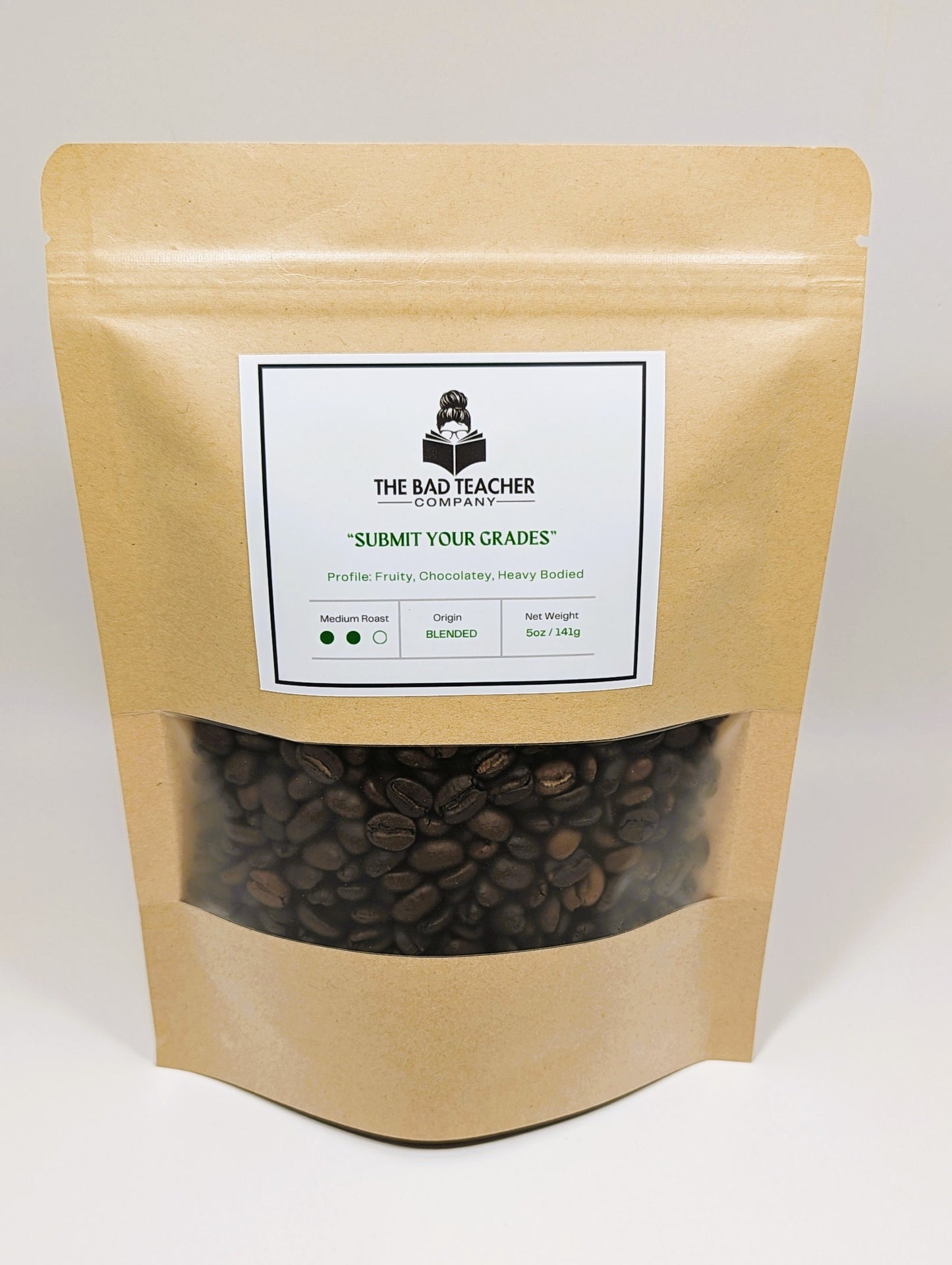 Submit Your Grades Coffee- Moka Java Medium Roast, Whole Bean Coffee