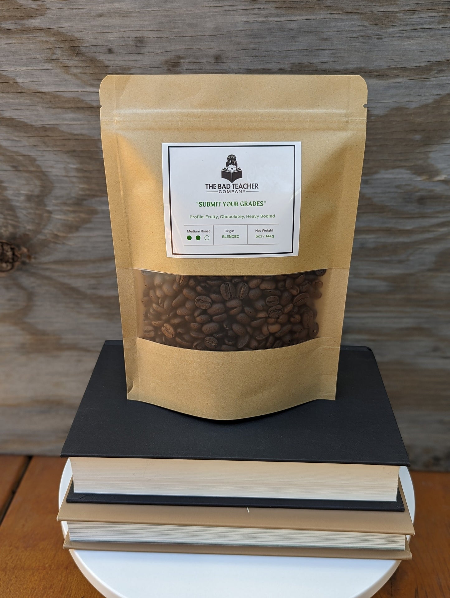 Submit Your Grades Coffee- Moka Java Medium Roast, Whole Bean Coffee