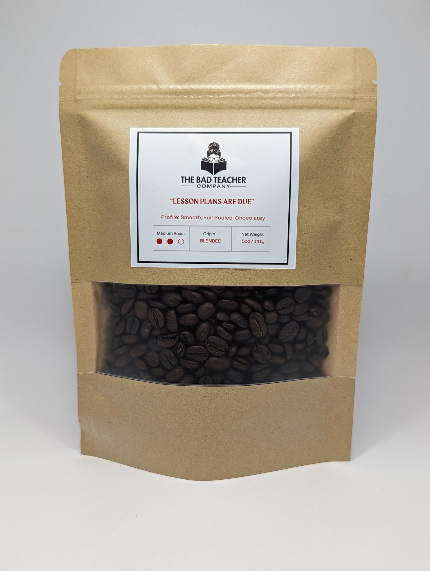 Lesson Plans Are Due- Vienna Roast, Whole Bean Coffee